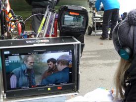 Die (Weihnachts-)Männer von der Côte d'Azur: Bill, Hagen und Urs. 