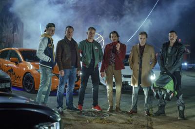 Die Racer und Poser aus "Crash"