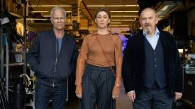 Bär, Behrendt, Blendl. Hauptkommissare und Oberspielleiterin. 