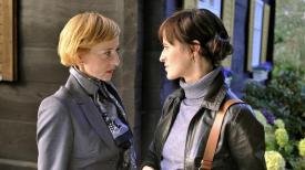 Die Kommissarin begegnet nicht der Hauptverdächtigen, sondern dem Hauptopfer.  Rois und Lothar, Rusch und König. 